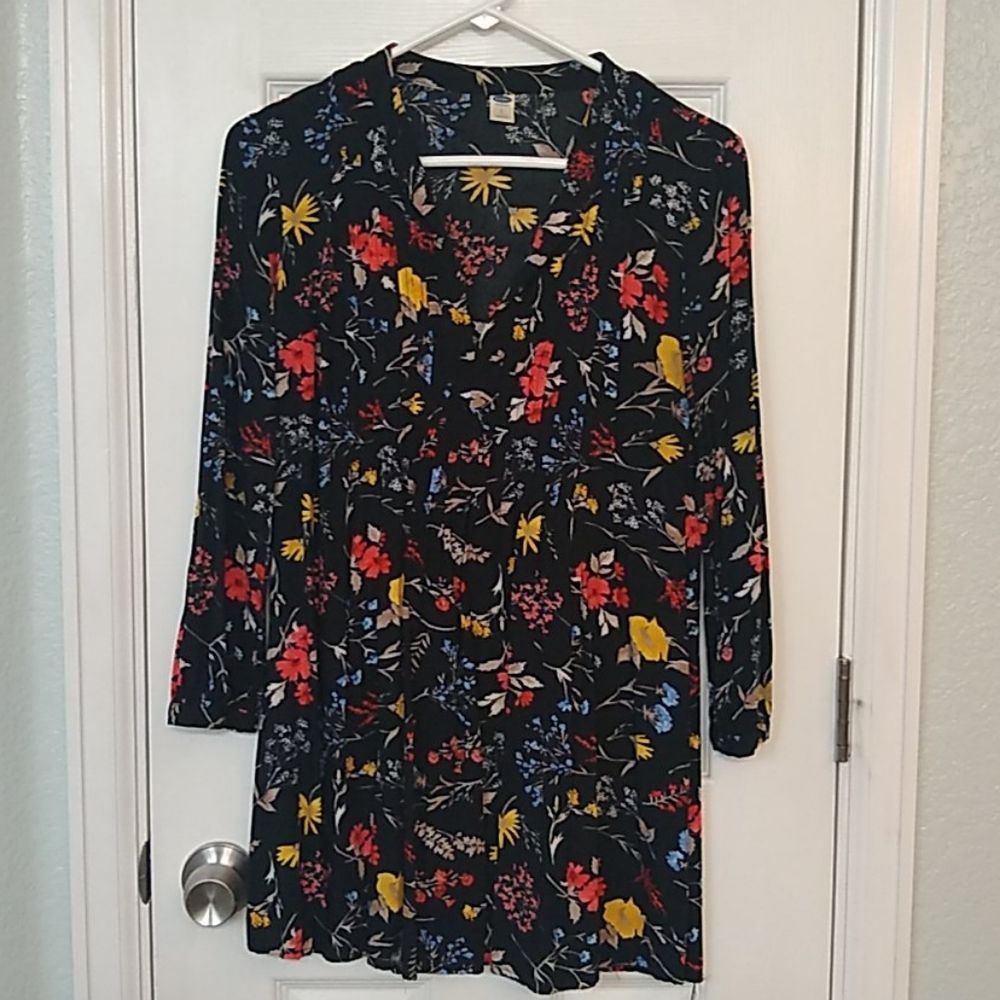 Old Navy Babydoll Pleated Tunic